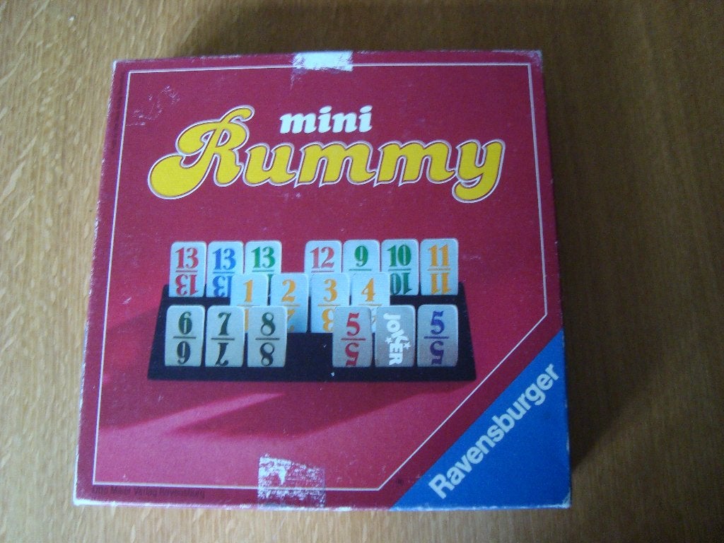 Mini rummy, Ophalen of Verzenden, Zo goed als nieuw