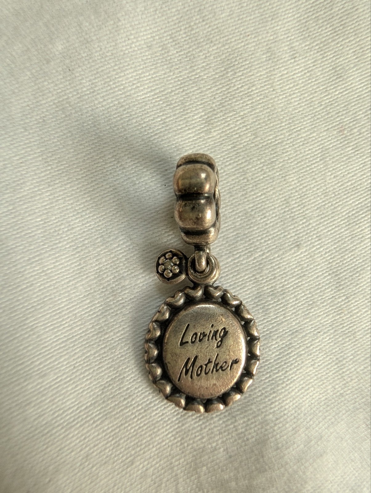 Pandora bedel "Loving Mother", Sieraden, Tassen en Uiterlijk, Bedels, Verzenden, Pandora, Zo goed als nieuw, 1 bedel