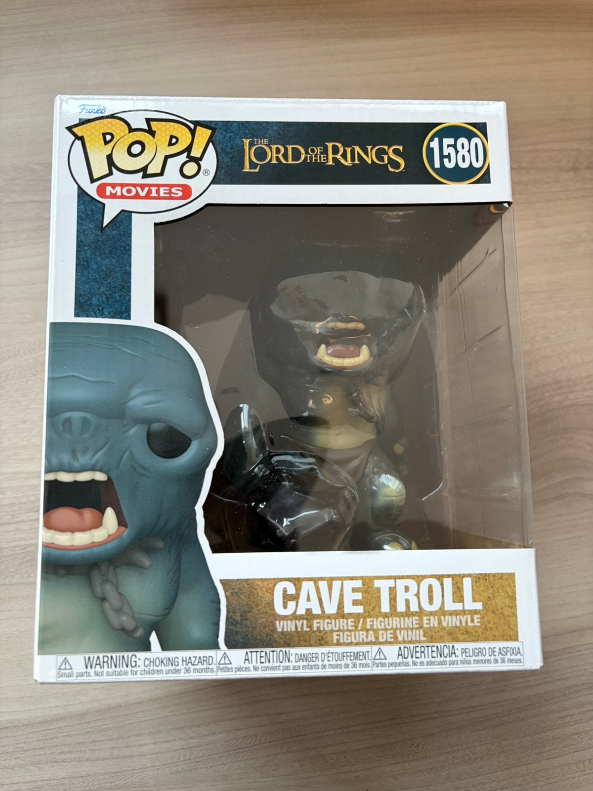 Funko Pop! Movies – Cave Troll #1580 | The Lord of the Rings, Funko Europe, Ophalen of Verzenden, Actiefiguurtje, 4th floor, 1 Queen Caroline St, London W6 9YN, Verenigd Koninkrijk