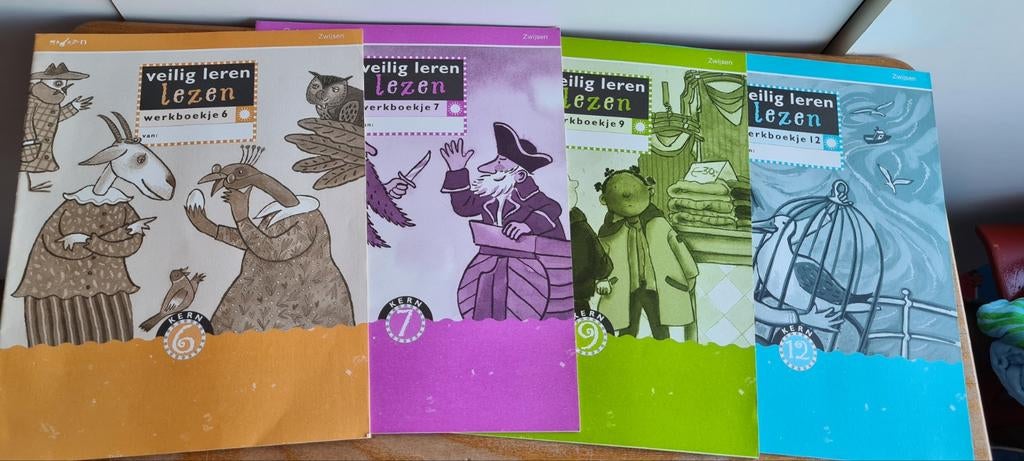 Zwijsen Veilig Leren Lezen Werkboekjes Kern 6, 7, 9, 12, Ophalen of Verzenden, Nieuw, Overige niveaus, Nederlands