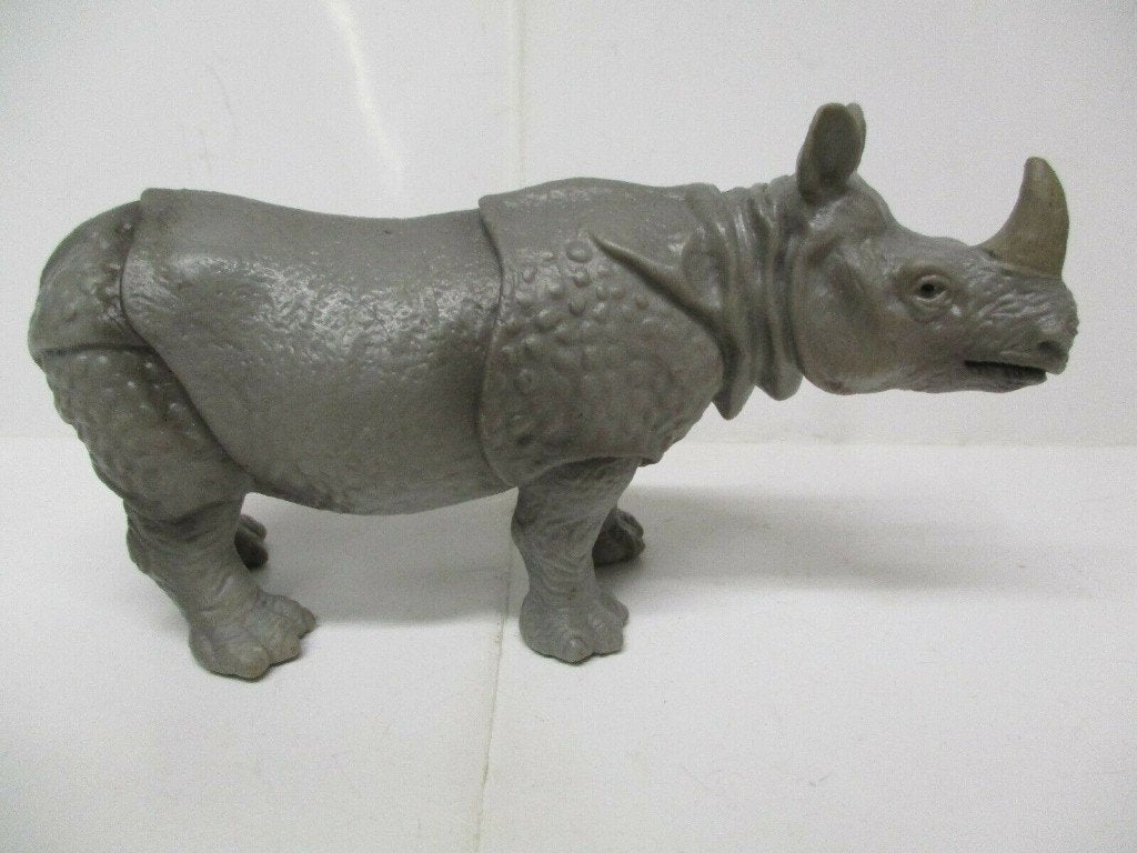 Schleich 14025 neushoorn, dierfiguur (1988), Verzenden, Gebruikt, Wild dier, Beeldje of Figuurtje