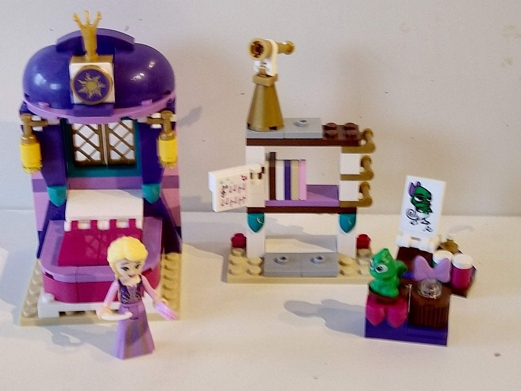 Lego Disney Princess 41156 Rapunzels Slaapkamer, Compleet, Lego, Ophalen of Verzenden, Zo goed als nieuw