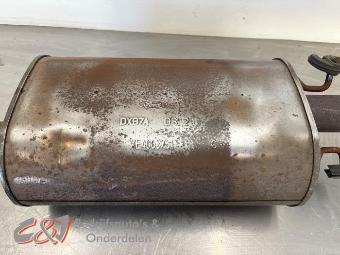 Uitlaat Einddemper van een Ford Transit, Gebruikt, -, -, Ophalen of Verzenden