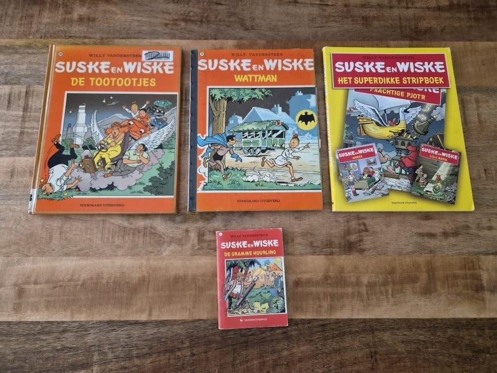 Suske en Wiske stripboeken, Boeken, Stripboeken, Meerdere stripboeken, Ophalen of Verzenden, Gelezen, Willy Vandersteen