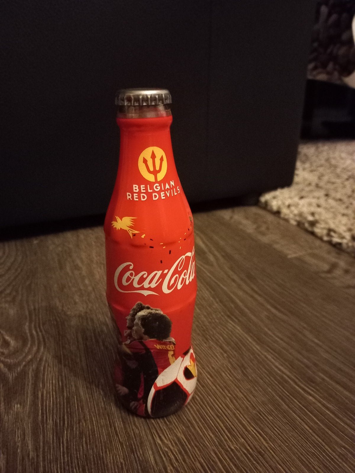 Coca-Cola Belgian Red Devils Fles - Benteke #9, Verzamelen, Ophalen of Verzenden, Zo goed als nieuw, Overige typen