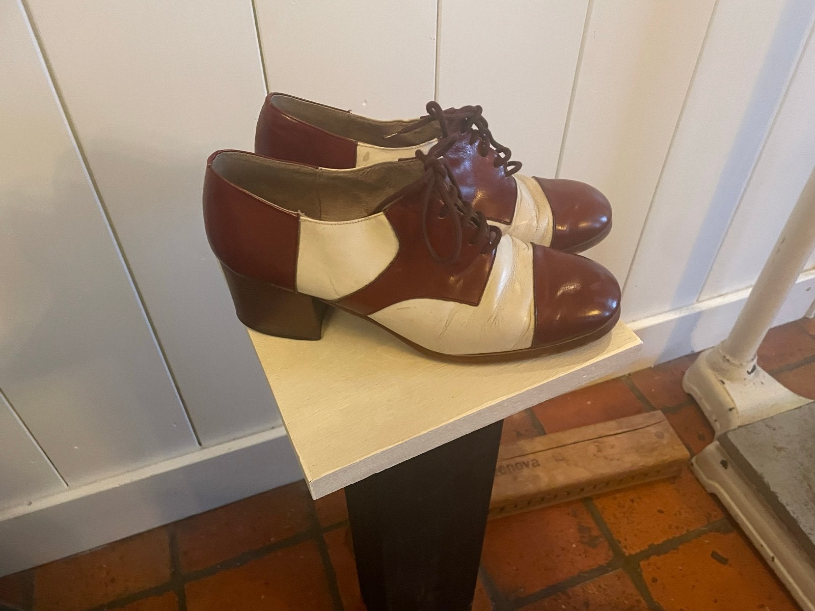 Zeldzame Vintage '60s/'70s "Volare" Oxford Schoenen Maat 42, Ophalen of Verzenden