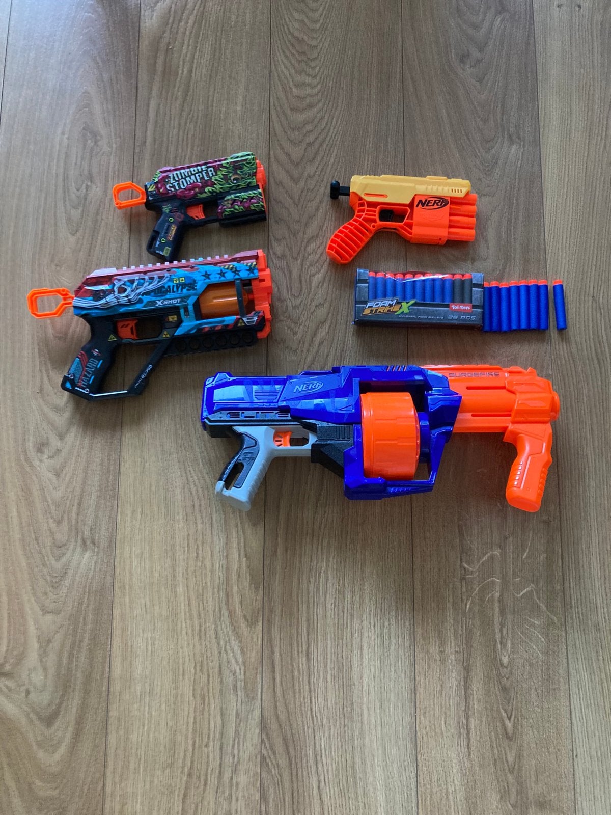Nerf collectie, Kinderen en Baby's, Speelgoed | Buiten | Actiespeelgoed, Ophalen of Verzenden, Zo goed als nieuw