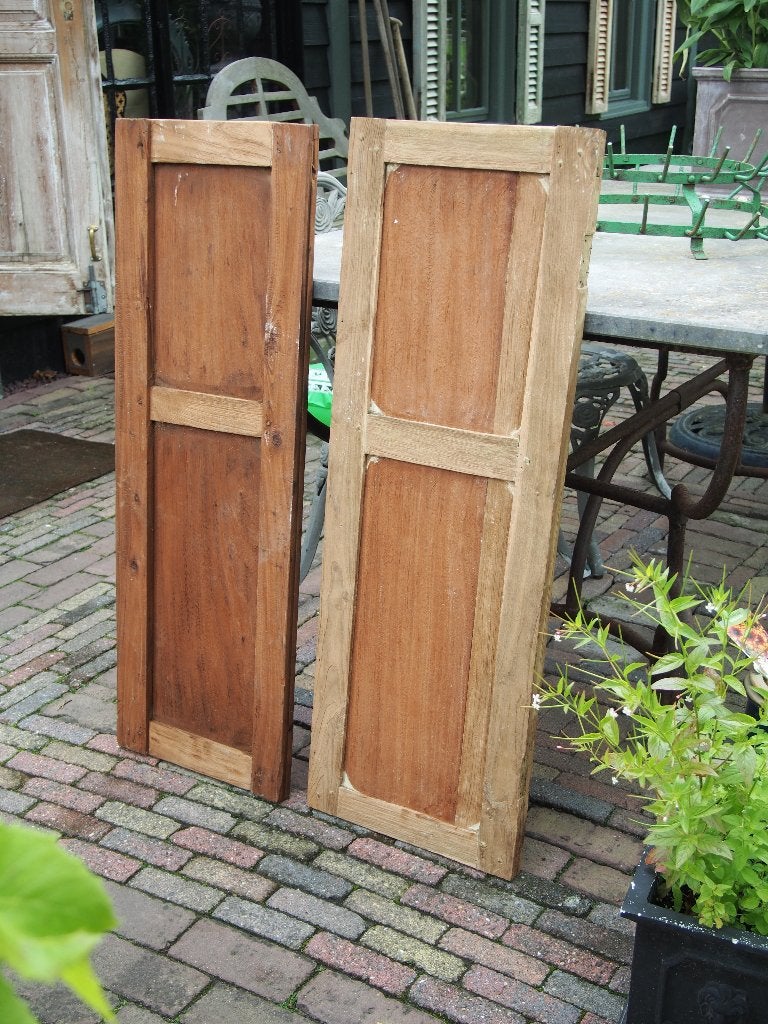 2 houten luiken voor binnen - 100x35 cm, Ophalen
