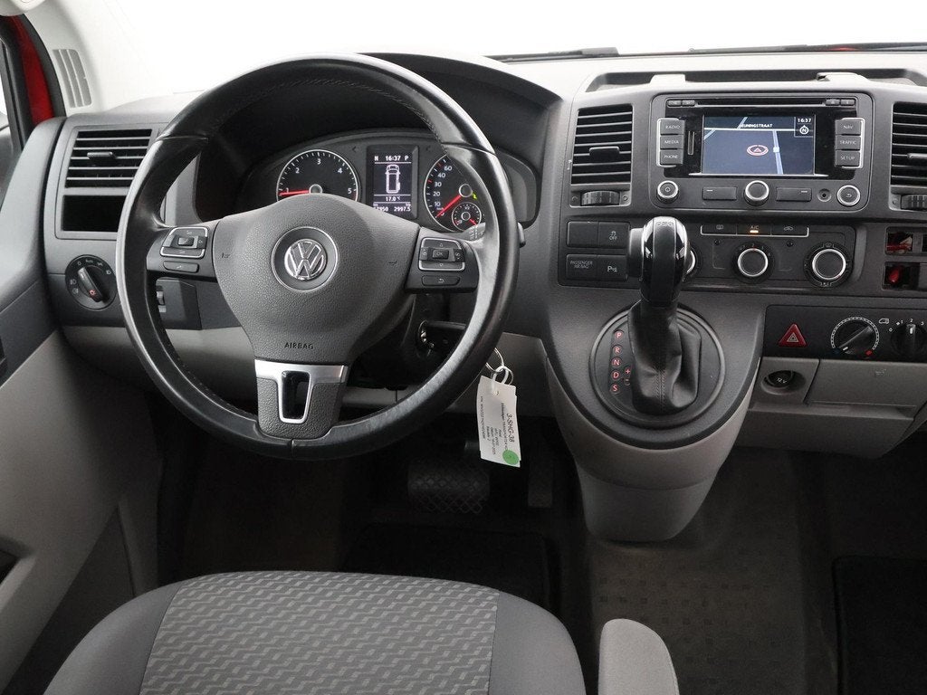 Volkswagen Transporter Kombi 2.0 TDI 140 PK DSG AUT. L2H1 8-, Euro 5, Stof, Gebruikt, 241 €/maand