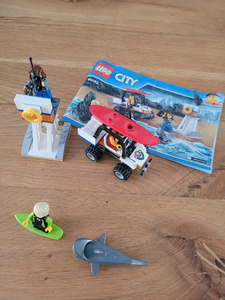 LEGO City Kustwacht Starter Set (60163), City, Lego, Ophalen of Verzenden, Zo goed als nieuw