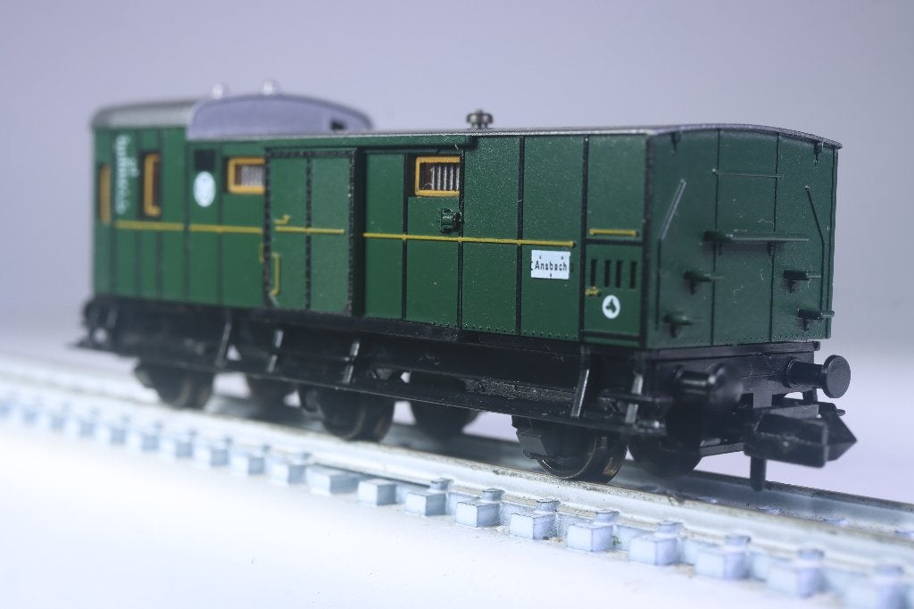 Bagagewagen type Pw3 Pr 11, groen, DRG, Overige merken, Gelijkstroom, Ophalen of Verzenden, Nieuw