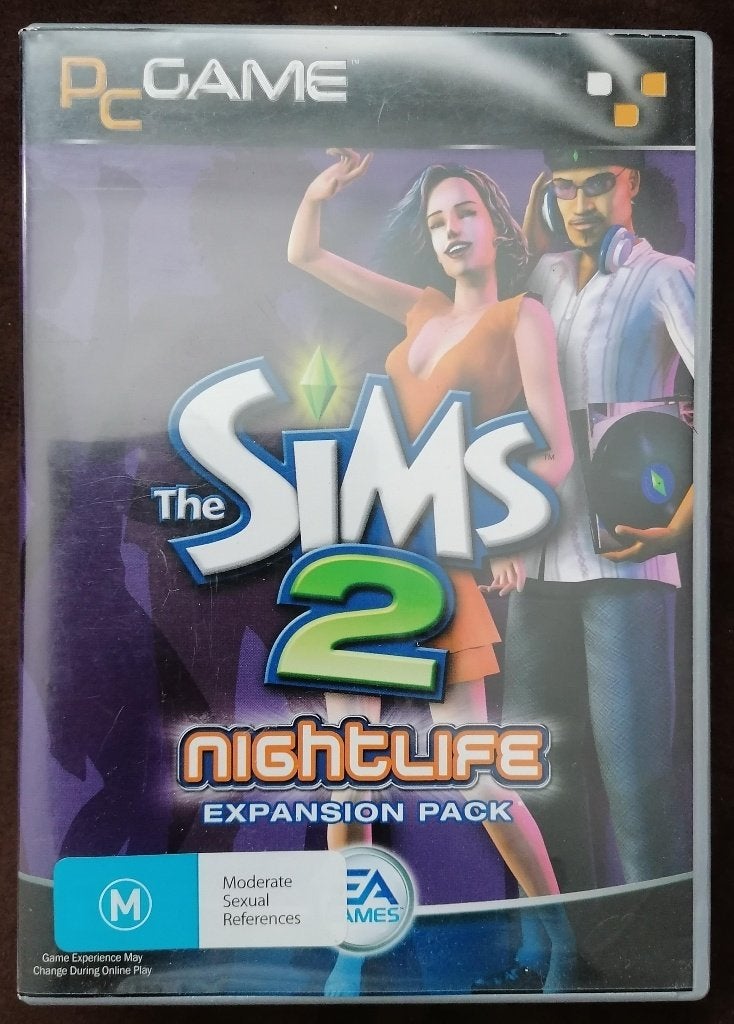 PC Game The Sims 2 Nightlife (Expansion pack), Spelcomputers en Games, Games | Pc, Overige genres, 1 speler, Ophalen of Verzenden