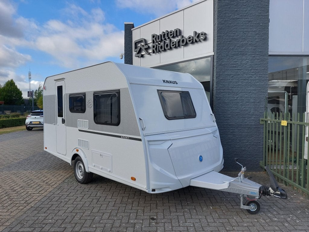 Knaus Sport 400 LK, Caravans en Kamperen, Standaardzit, Dwarsbed, Bedrijf, 750 - 1000 kg