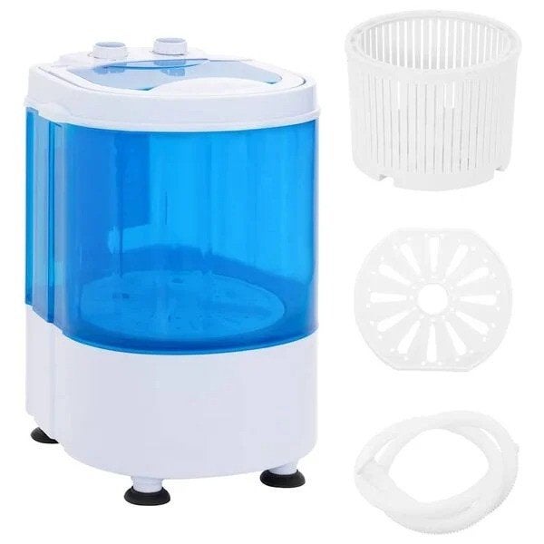 Mini wasmachine met enkele trommel 2,6 kg, Witgoed en Apparatuur, Wasmachines, Ophalen, Minder dan 1200 toeren, Minder dan 85 cm