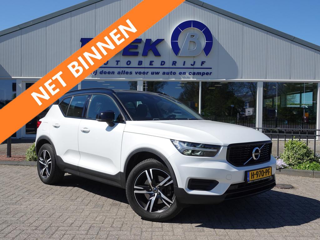 Volvo XC40 2.0 T4 190PK R-Design TREKH. | H-LEER | BLIS + CT, 15 km/l, Euro 6, 1969 cc, Wit