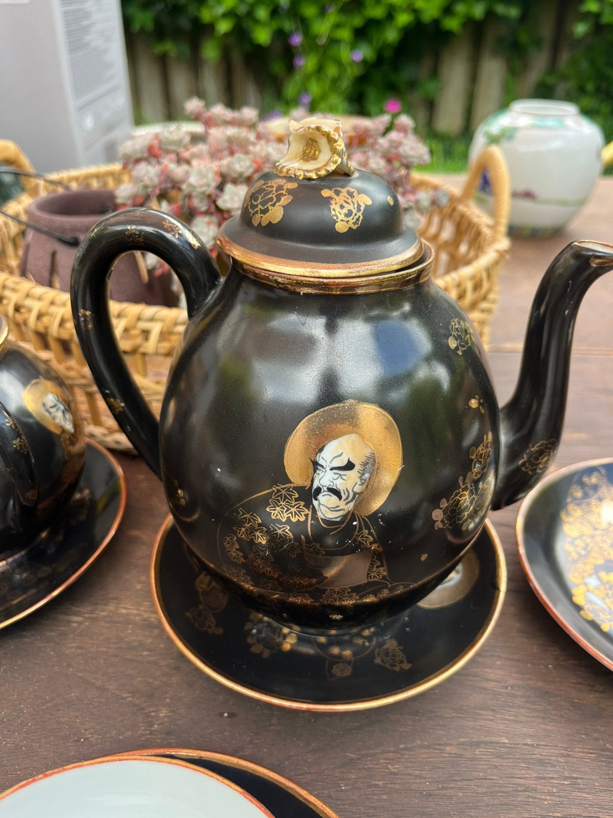 Japans servies antiek japan porselein, Ophalen
