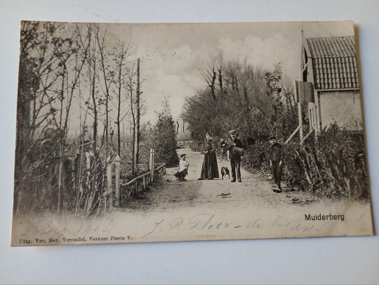 Muiderberg 1904, Ophalen of Verzenden, Voor 1920, Gelopen, Noord-Holland