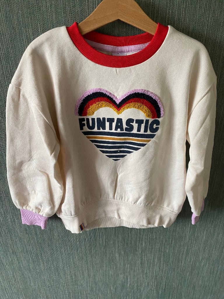 REGENBOOG MEISJE  SWEATSHIRT, Maat 116, Palomino, Meisje, Trui of Vest, Nieuw