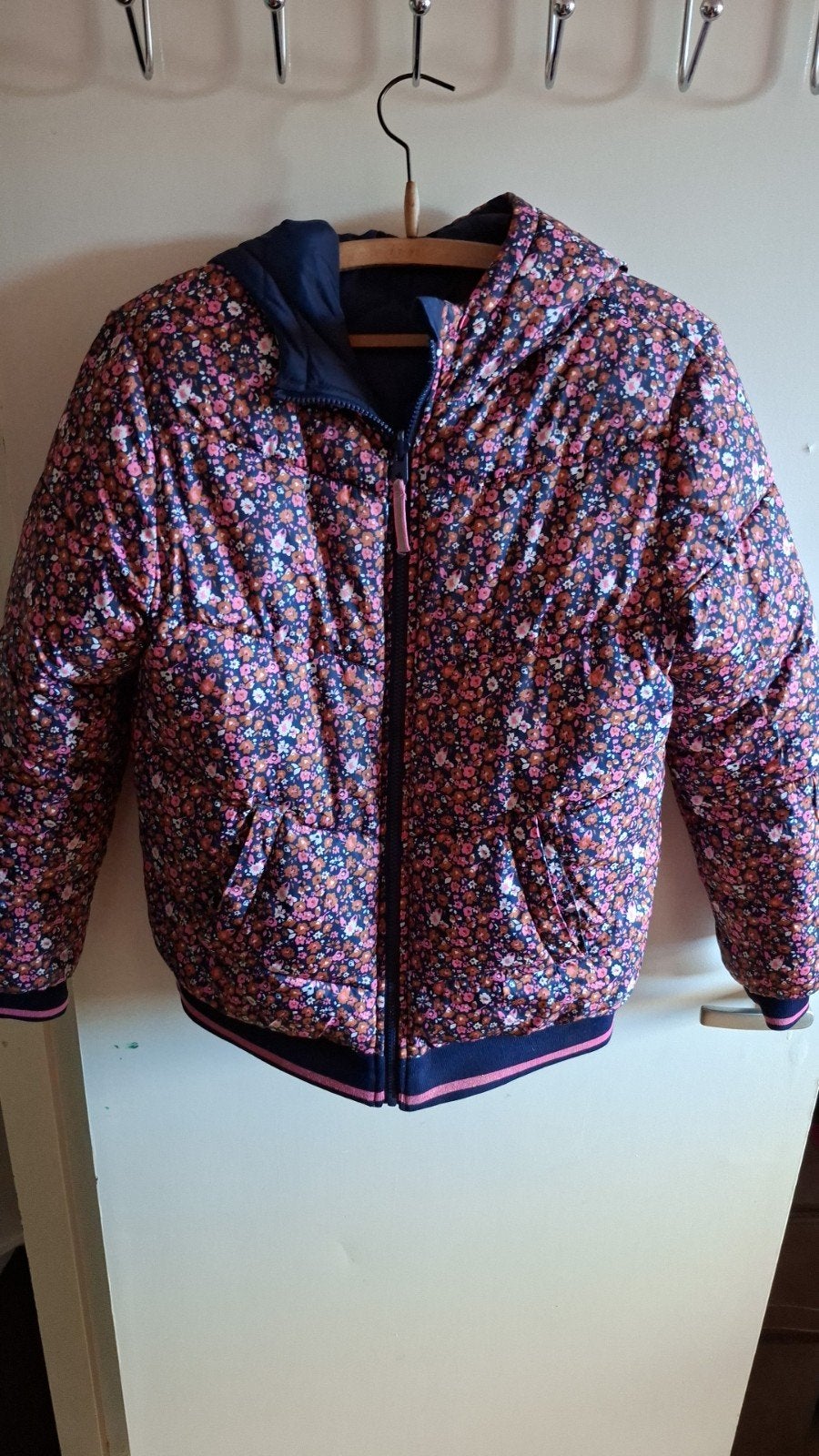Leuke reversible winterjas meisje maat 170/176 van WE, Kinderen en Baby's, Kinderkleding | Maat 170, WE, Meisje, Ophalen of Verzenden