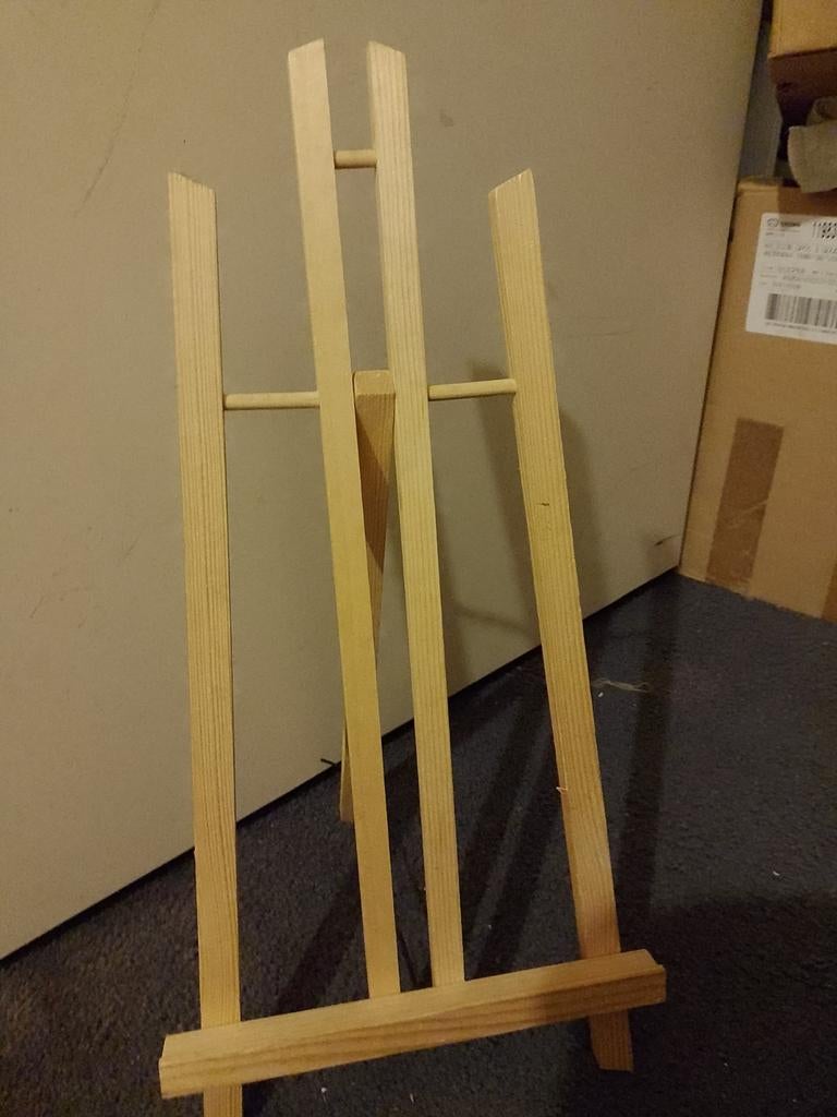 Houten schildersezel - Tafelmodel, Hobby en Vrije tijd, Schilderen, Ophalen of Verzenden