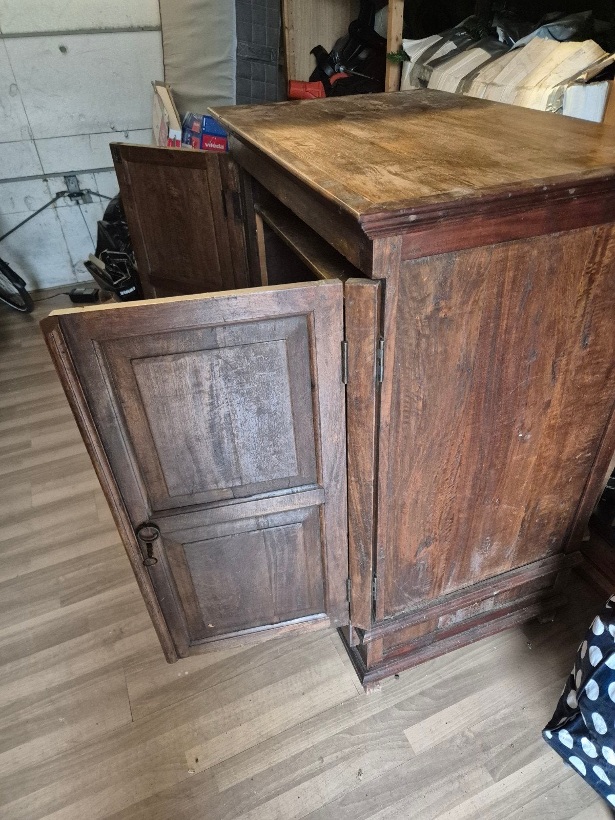 Houten kast met deuren en lades - Berken/fineer, Ophalen
