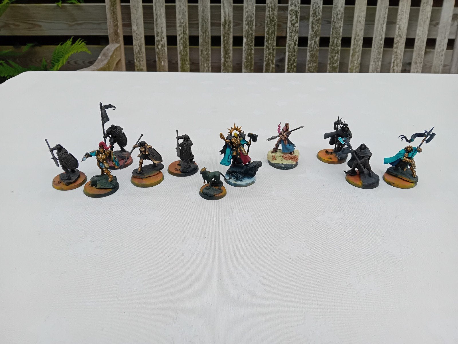 Stormcast eternals, Hobby en Vrije tijd, Wargaming, Met verf, Figuurtje(s), Warhammer, Ophalen of Verzenden
