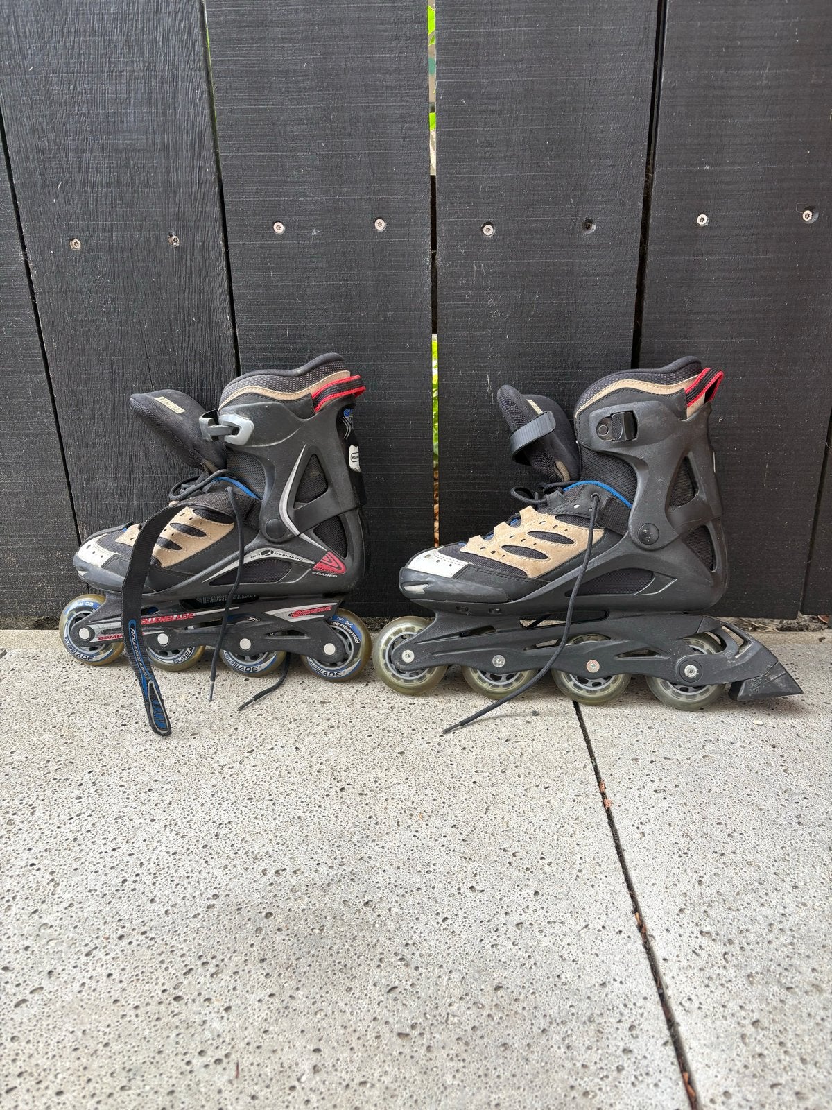 Inline skates, maat 42, Ophalen, Gebruikt, Inline skates 4 wielen, K2