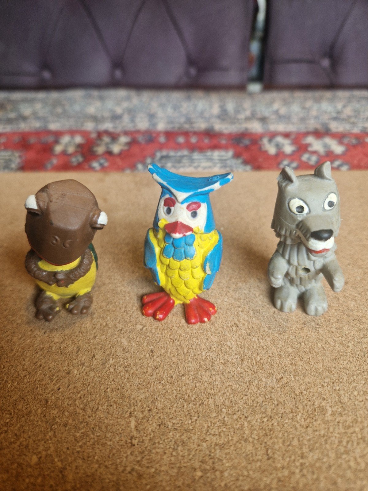 3 Fabeltjeskrant figuurtjes uit 1968 - 1985 goede staat, Verzamelen, Ophalen of Verzenden
