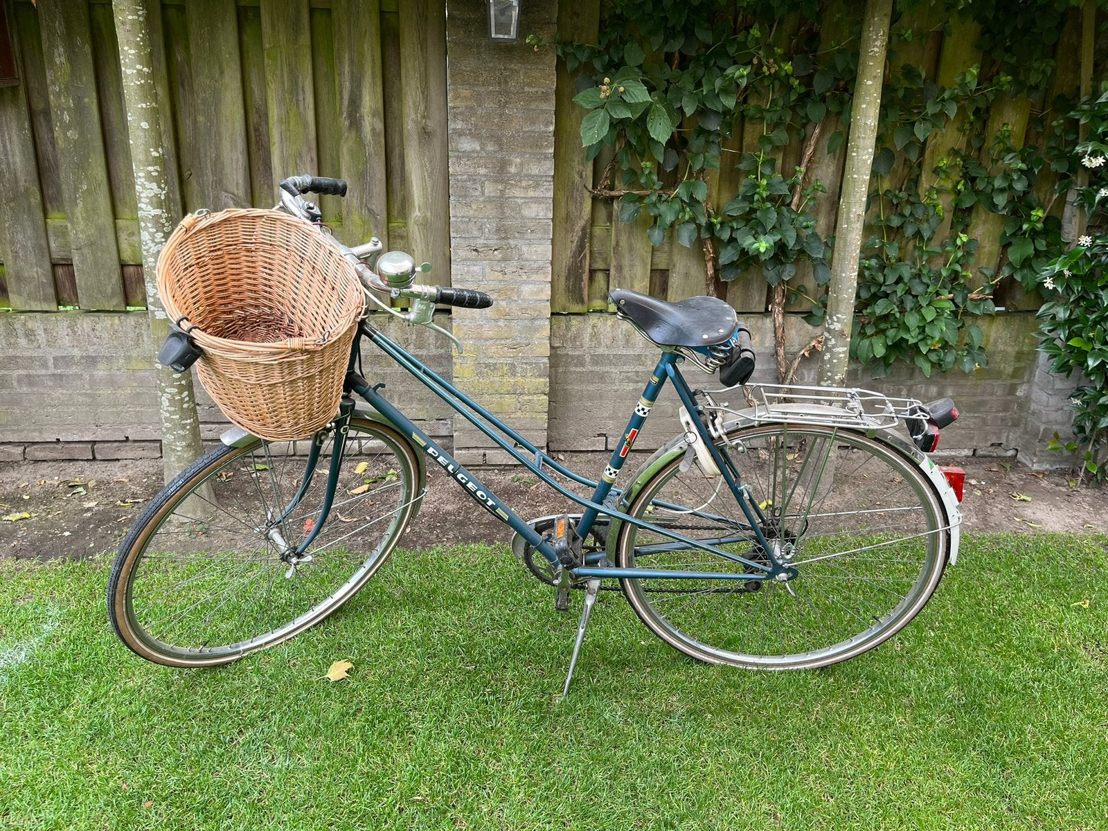 Originele retro Peugeot fiets, Gebruikt, Velgrem, 50 tot 53 cm, Ophalen