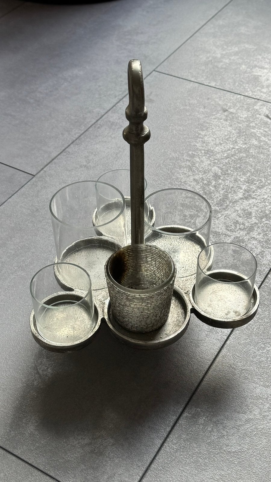Te koop Riviera Maison Lisbon Multiple Hurricane, brander, Ophalen, Waxinelichthouder, Rivièra Maison, 30 cm