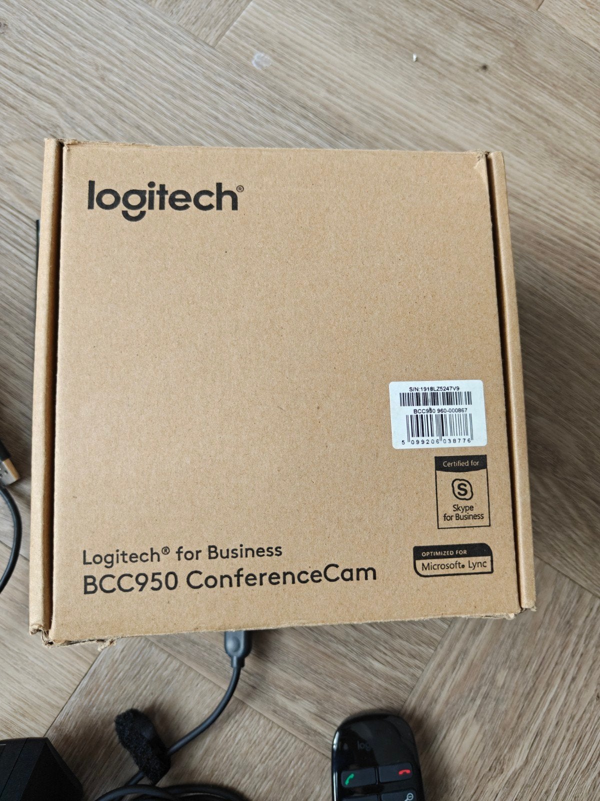 Logitech BCC950 ConferenceCam - Zakelijke Webcam, Computers en Software, Ophalen, Gebruikt, Microfoon