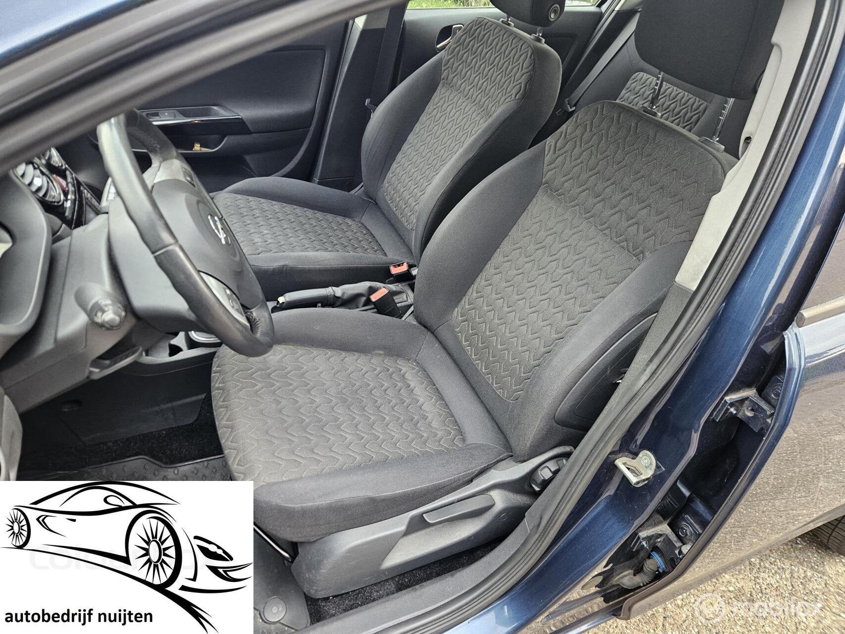 Opel Corsa LPG G-3.. 5-DEURS..AIRCO.NAVI, 15 km/l, Gebruikt, 4 cilinders, Blauw