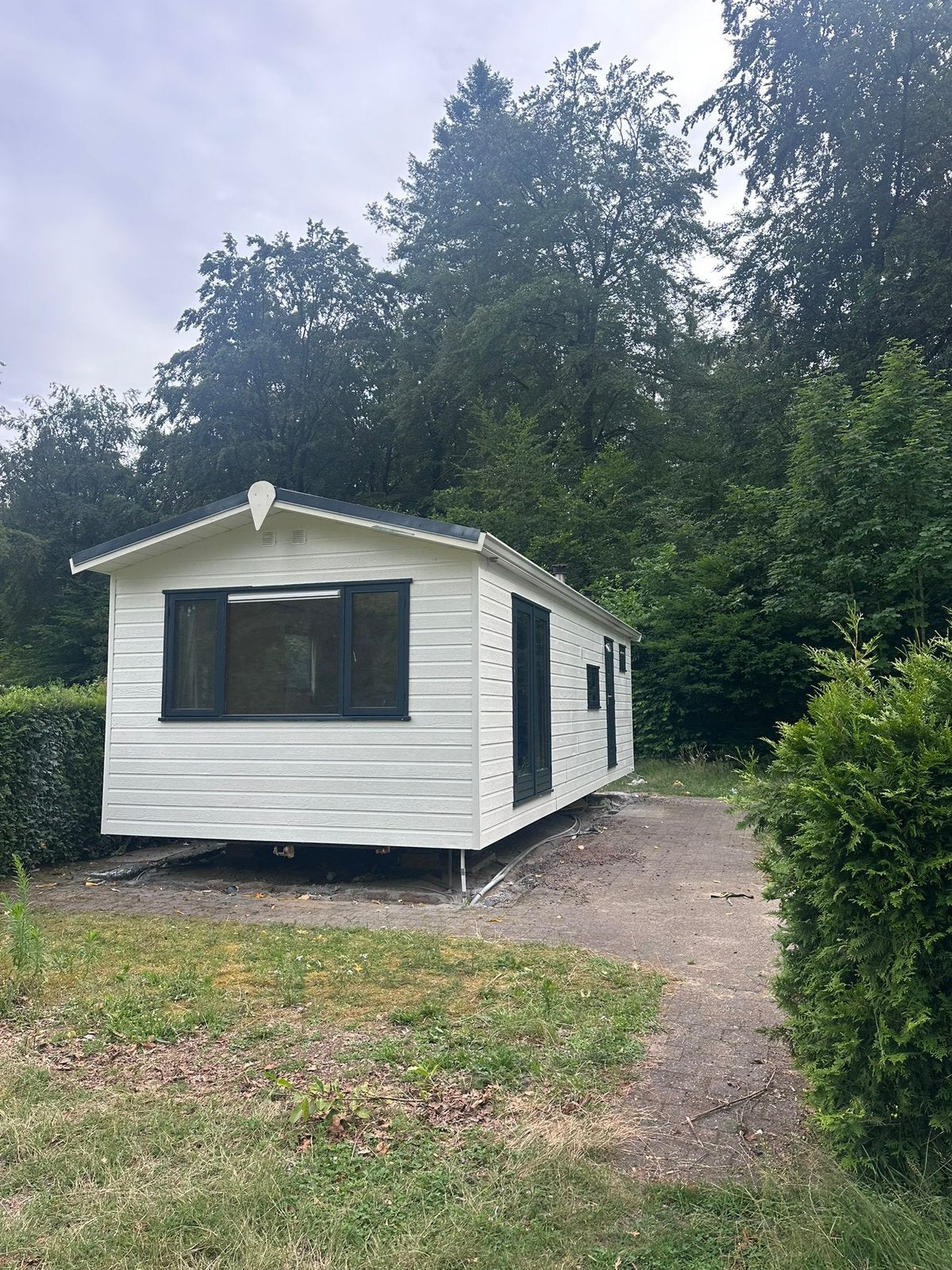 Chalet inclusief transport, Caravans en Kamperen, Stacaravans, Tot en met 4