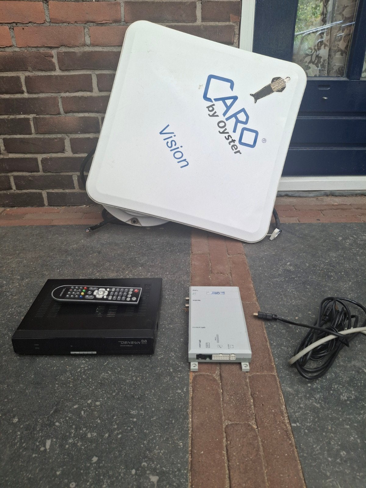 Denson DS 1010 Road Satellietontvanger, Ophalen, Gebruikt, (Schotel)antenne, Overige merken