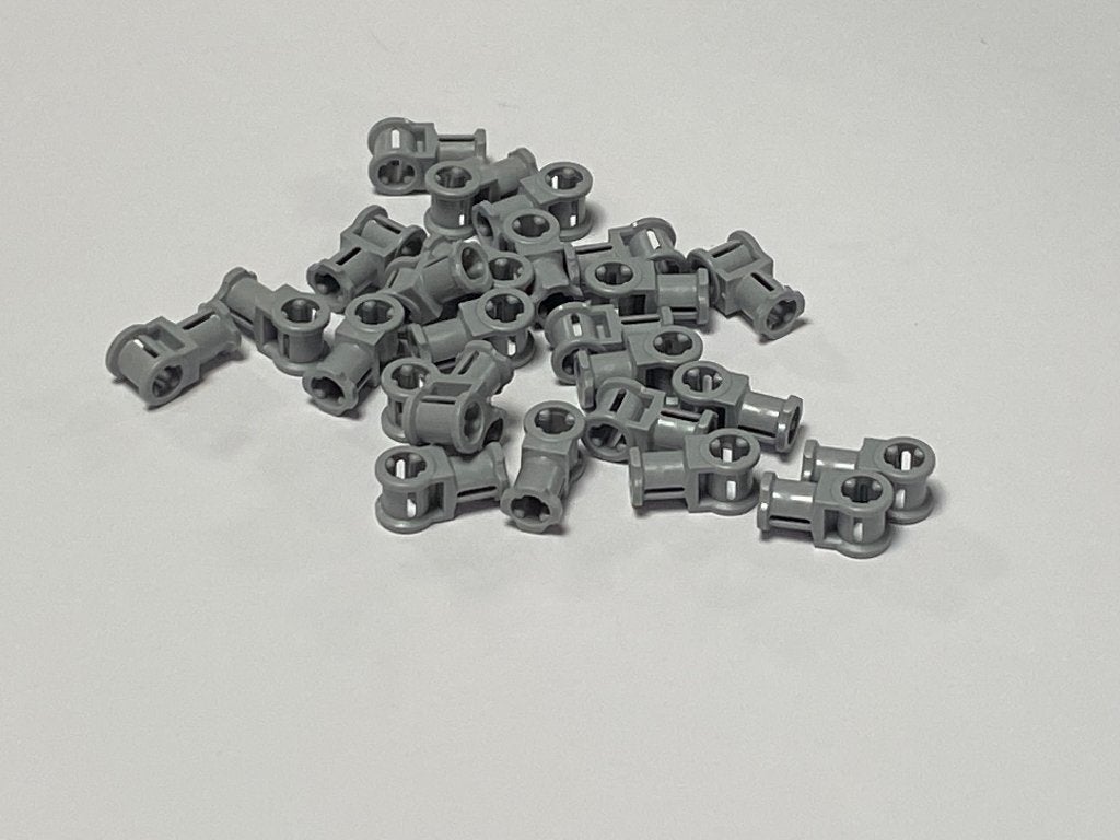 Partij Lego 25x nieuwe licht grijze technic pin connector