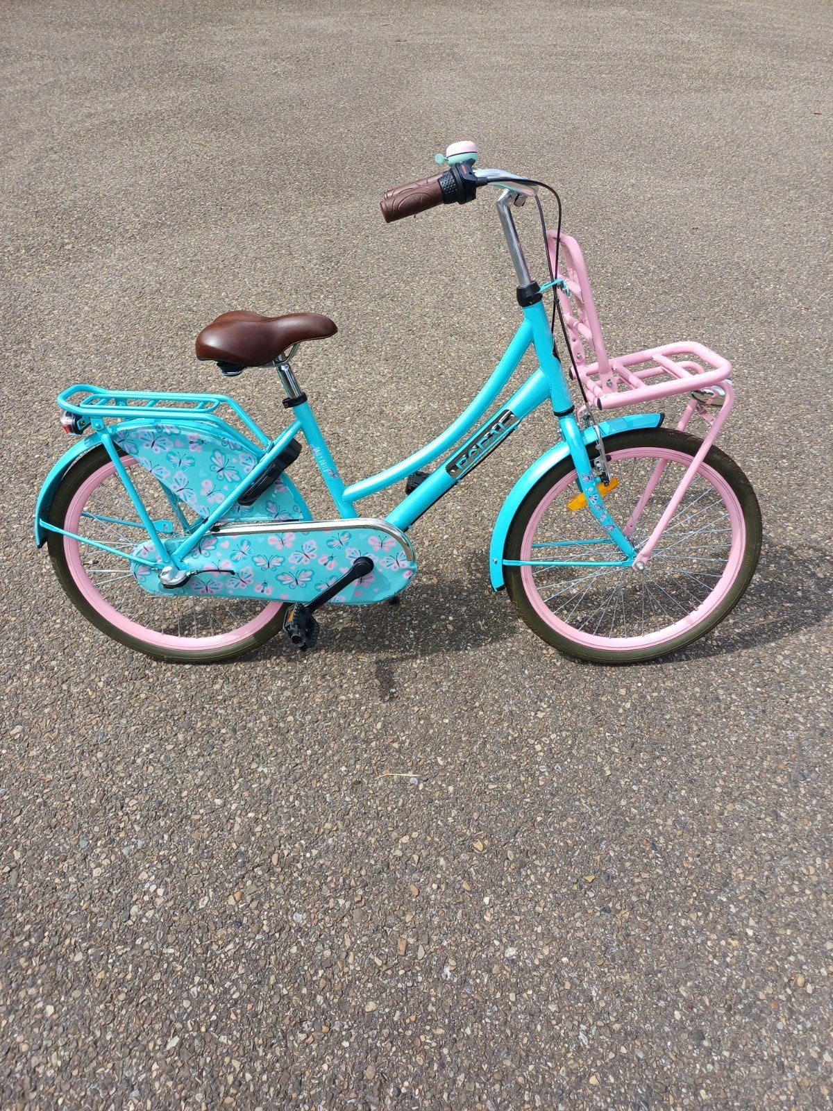 Popal meisjesfiets/ transportfiets 22 inch, in goede staat,, Ophalen, Gebruikt, 22 inch, Popal