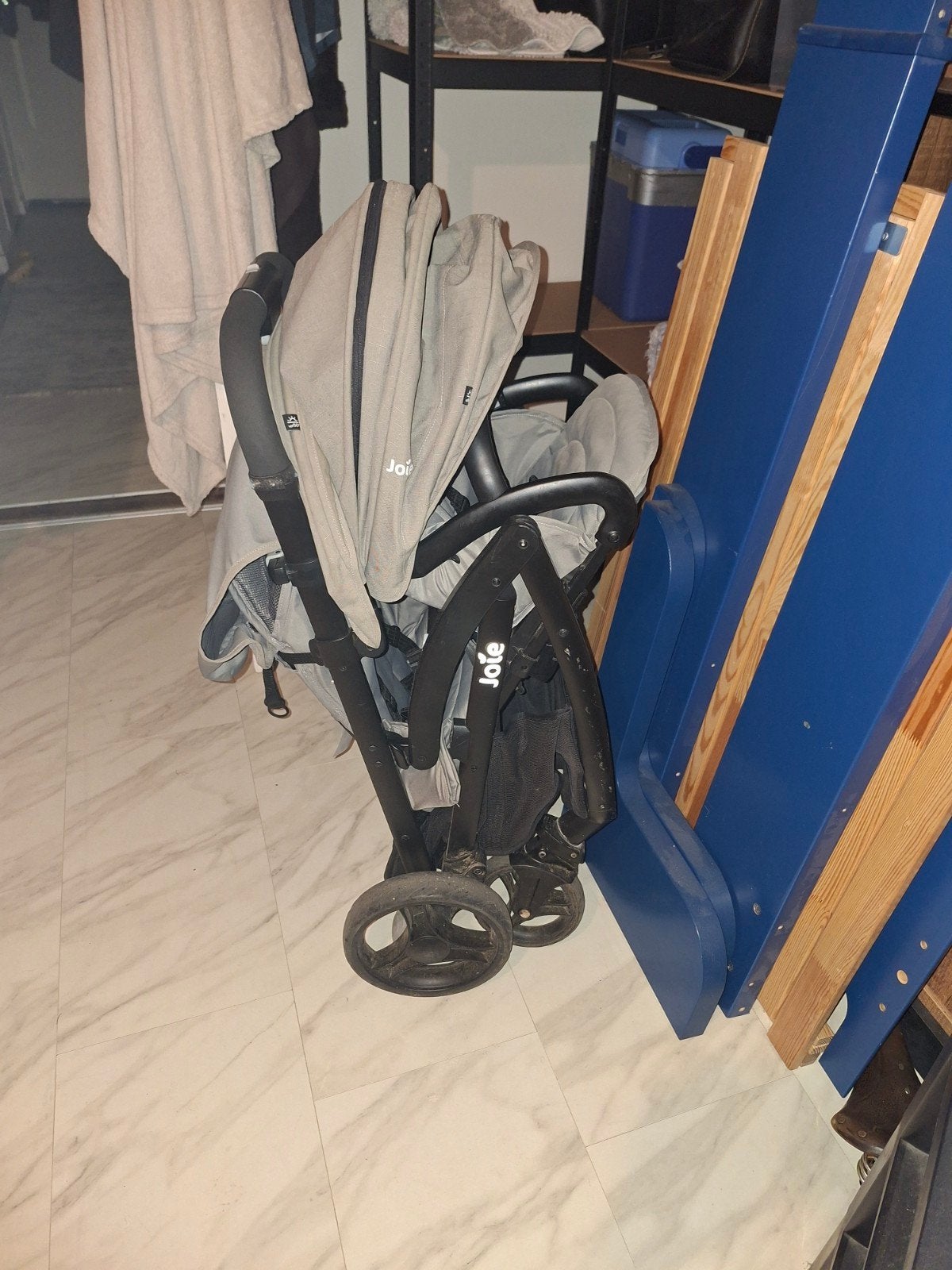 Joie Duowagen - Handige en Compacte Tweelingbuggy, Gebruikt, Duowagen, Ophalen of Verzenden, Kinderwagen