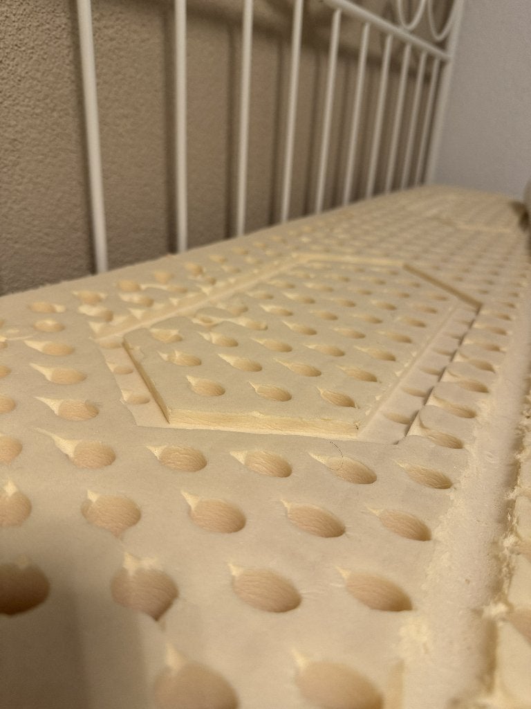 Matras / 100% LATEX / 200 x 140 / (20 cm dik) €250,-, Ophalen, 140 cm, Zo goed als nieuw, Twijfelaar