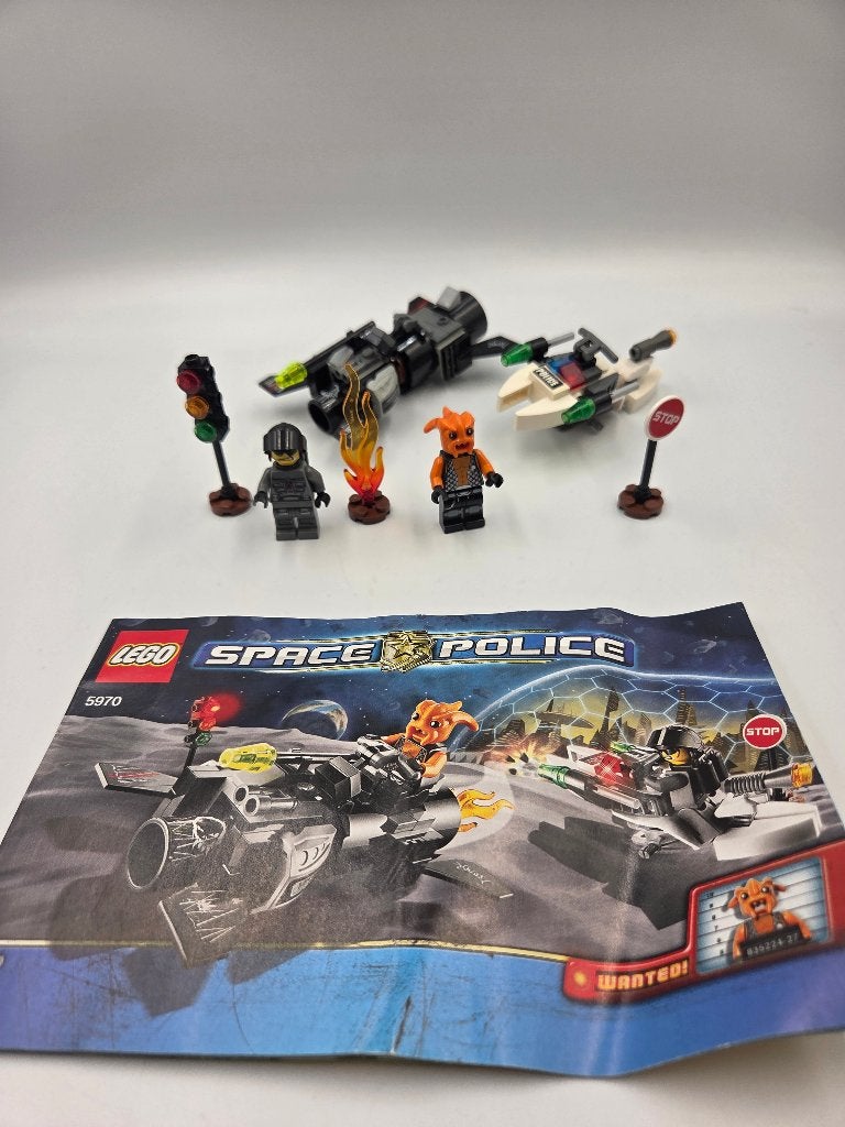 Lego Space Police 5970 Freeze Ray Frenzy, Compleet, Lego, Ophalen of Verzenden, Zo goed als nieuw