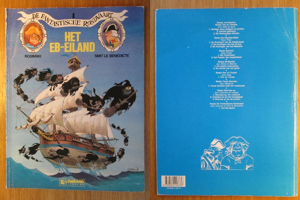 De fantastische rondvaart 1 - Het eb-eiland (SC), Eén stripboek, Ophalen of Verzenden, Gelezen, Grzegorz Rosinski