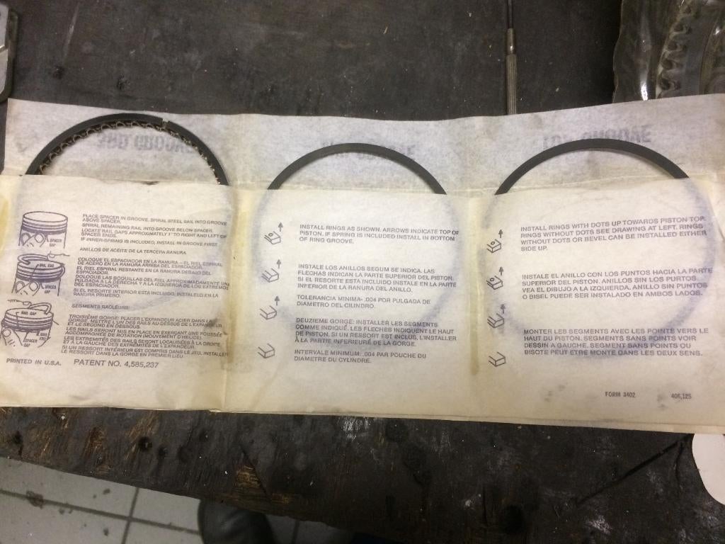 Harley shovelhead 1340, '78-'84 hastings moly zuigerveren, Motoren, Ophalen