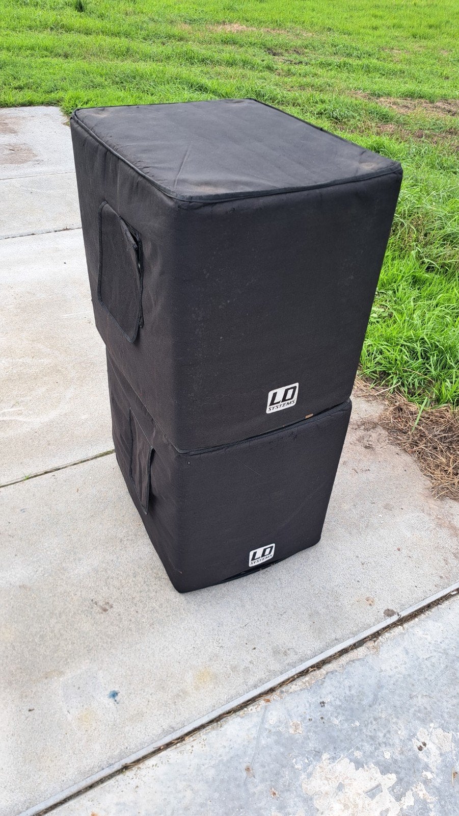 ld subwoofer 15 inch actief, Ophalen of Verzenden, Gebruikt, 500 tot 1000 watt