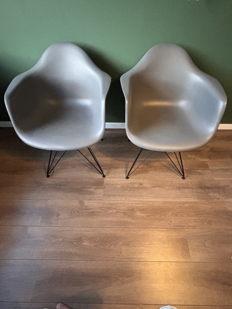 Vitra Eames stoelen, Ophalen, Gebruikt, Metaal, Eén