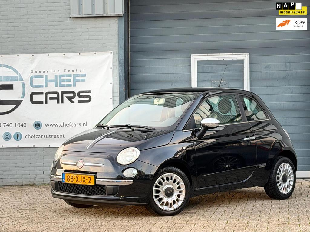 Fiat 500 1.2|NAP|NWAPK|AIRCO|15'LM|NWBEURT|BOEKJES|TOPSTAAT!, Auto's, Euro 5, Stof, Gebruikt, 4 cilinders