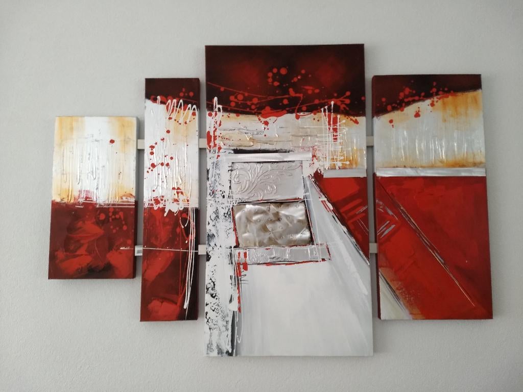 Schilderij vierluik, Ophalen