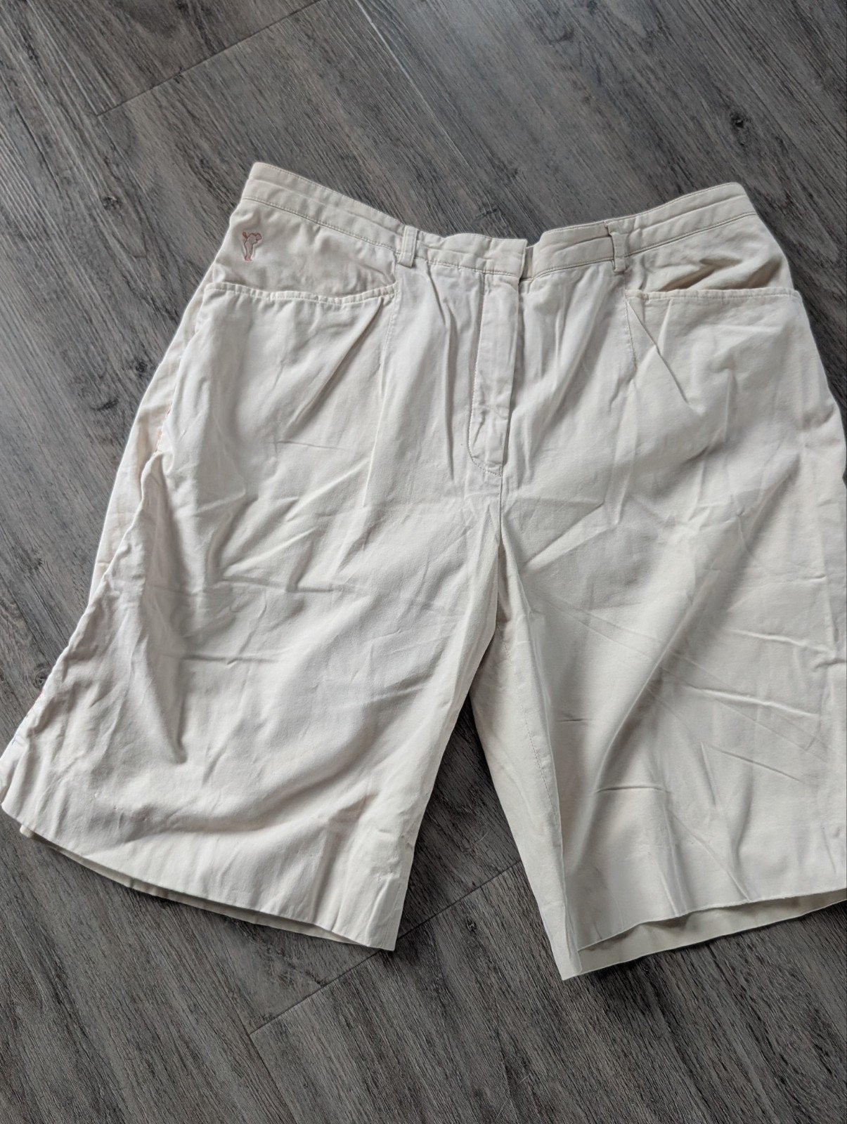 Golfino Sportswear Dames Shorts - Beige, Maat 42, Kort, Beige, Maat 42/44 (L), Ophalen of Verzenden