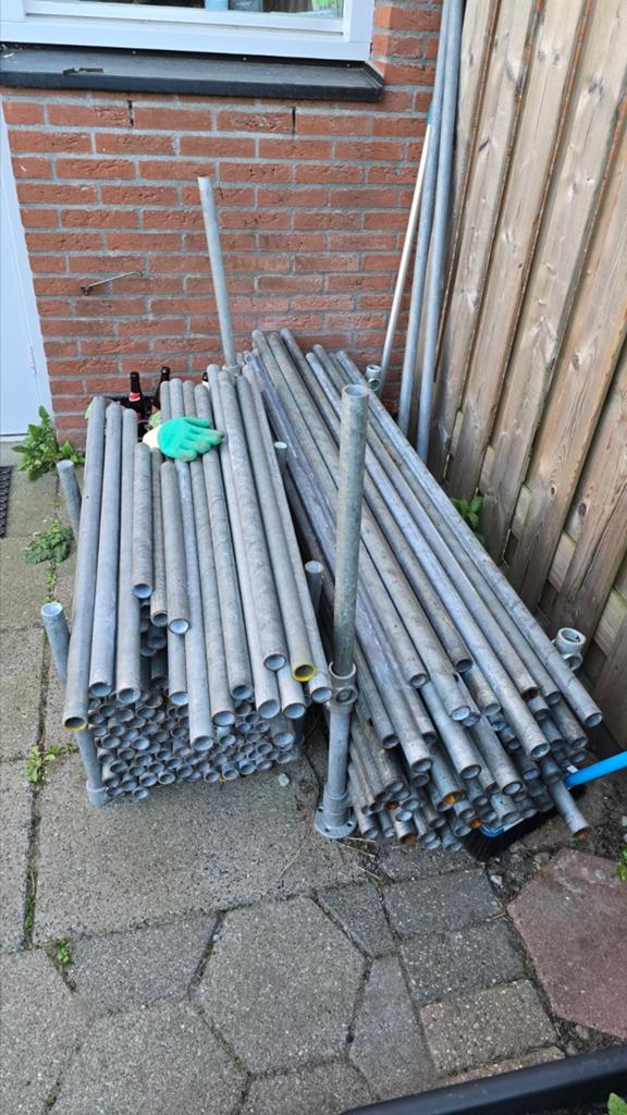 Steigerbuis 33,7 mm staal verzinkt, Ophalen, Overige typen, Minder dan 2 meter