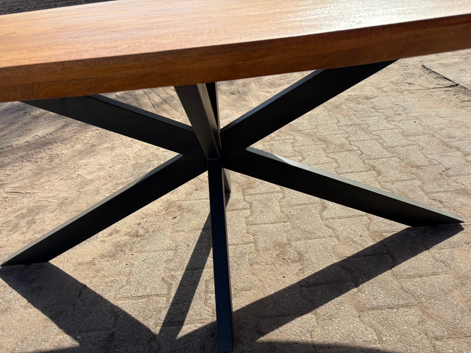 Madison Teakhouten Eettafel 200 cm – Deens Ovaal | Nieuw!, Ophalen, 100 tot 150 cm, Teakhout, Ovaal
