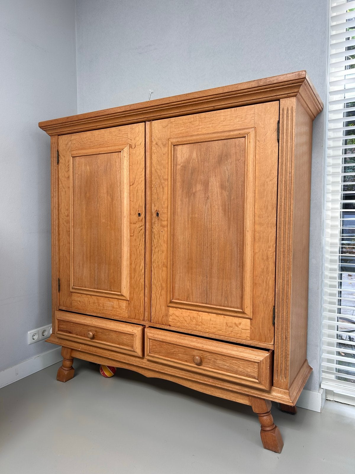 Oude houten kast - Opknapper of voor garage/werkplaats, Ophalen of Verzenden