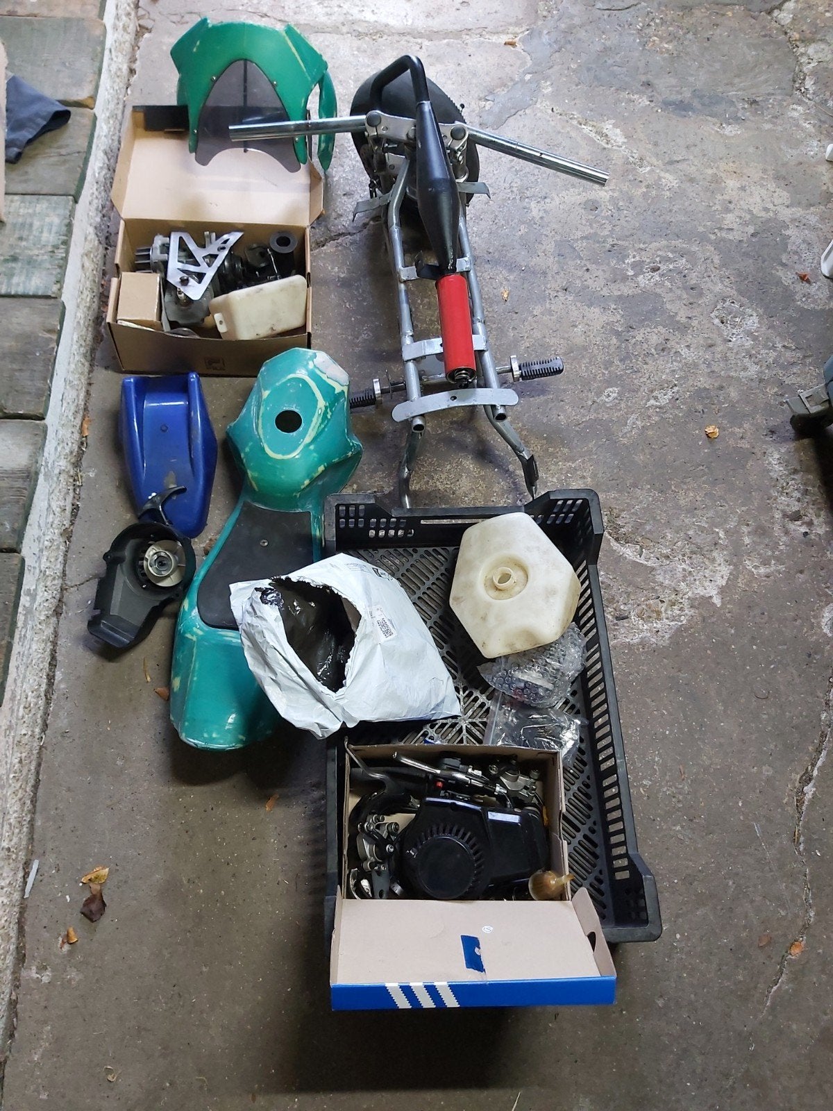 Minibike (in)onderdelen, Ophalen, Gebruikt, Onbekend, Overige typen